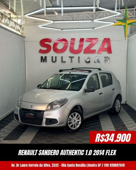 RENAULT Sandero 1.0 16V 4P FLEX AUTHENTIQUE, Foto 1