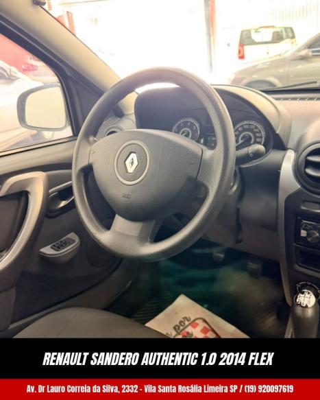 RENAULT Sandero 1.0 16V 4P FLEX AUTHENTIQUE, Foto 6
