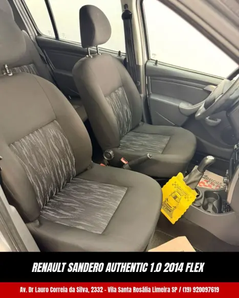 RENAULT Sandero 1.0 16V 4P FLEX AUTHENTIQUE, Foto 9