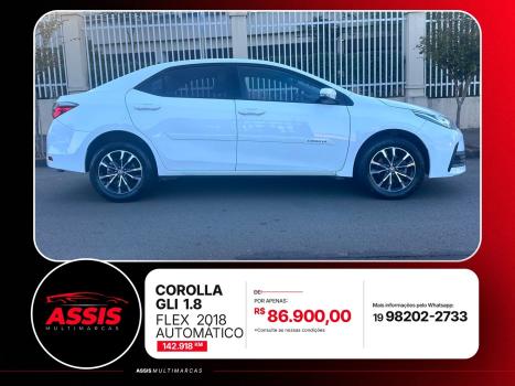 TOYOTA Corolla 1.8 16V 4P GLI FLEX AUTOM�TICO, Foto 8