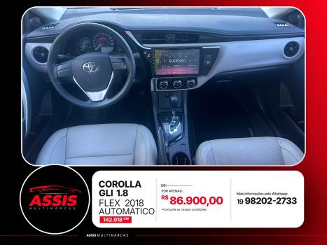 TOYOTA Corolla 1.8 16V 4P GLI FLEX AUTOM�TICO, Foto 9