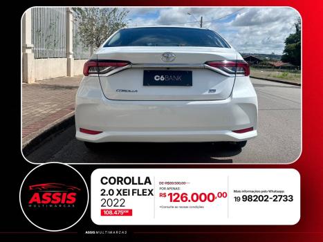 TOYOTA Corolla 2.0 16V 4P FLEX XEI DIRECT SHIFT AUTOMÁTICO CVT, Foto 6