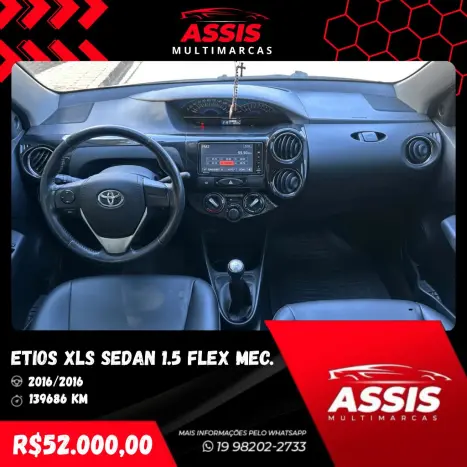 TOYOTA Etios Sedan 1.5 16V 4P FLEX XLS, Foto 9