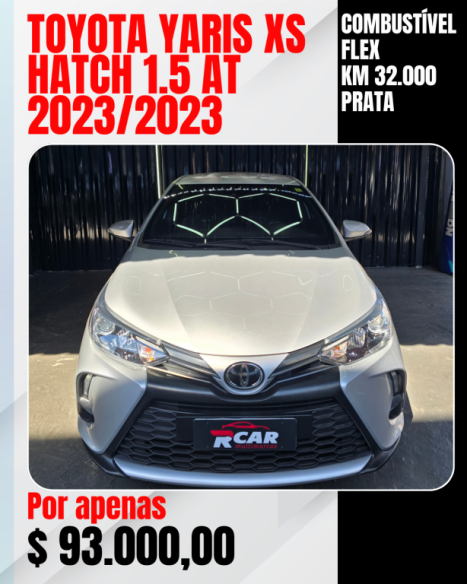 TOYOTA Yaris Hatch 1.5 16V 4P FLEX XS CONNECT MULTIDRIVE AUTOM�TICO CVT, Foto 6