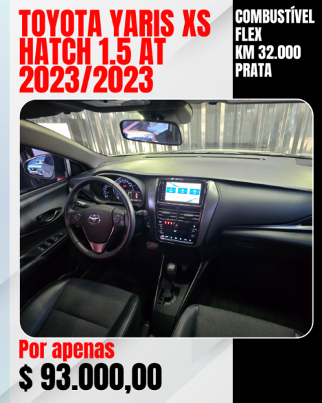 TOYOTA Yaris Hatch 1.5 16V 4P FLEX XS CONNECT MULTIDRIVE AUTOM�TICO CVT, Foto 7
