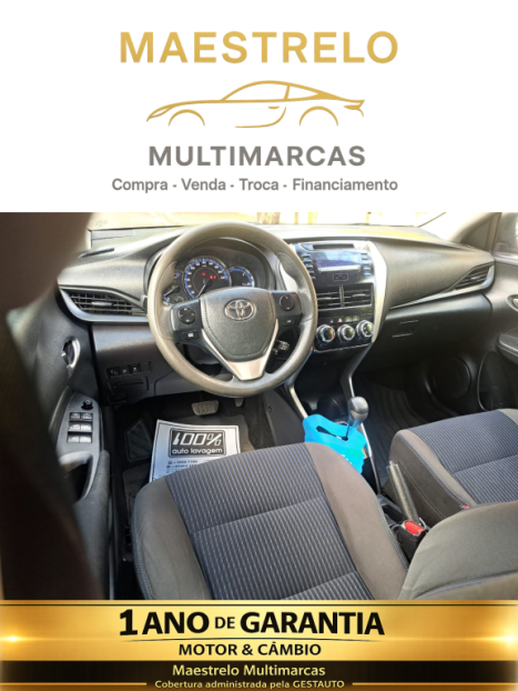 TOYOTA Yaris Sedan 1.5 16V 4P FLEX XL LIVE MULTIDRIVE AUTOM�TICO CVT, Foto 9