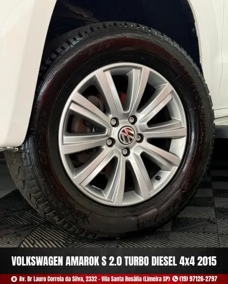 VOLKSWAGEN Amarok 2.0 16V 4X4 CABINE DUPLA TRENDLINE TURBO INTERCOOLER, Foto 10