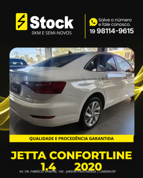 VOLKSWAGEN Jetta 1.4 4P 250 TSI TURBO COMFORTLINE AUTOM�TICO, Foto 4
