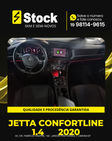 VOLKSWAGEN Jetta 1.4 4P 250 TSI TURBO COMFORTLINE AUTOM�TICO, Foto 7