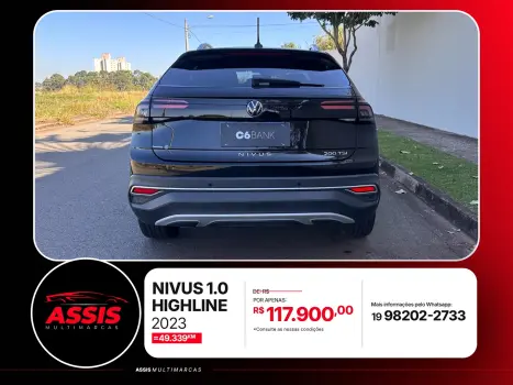 VOLKSWAGEN Nivus 1.0 4P FLEX 200 TSI HIGHLINE TURBO AUTOM�TICO, Foto 6