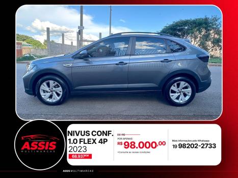 VOLKSWAGEN Nivus 1.0 4P FLEX 200 TSI COMFORTLINE TURBO AUTOM�TICO, Foto 4