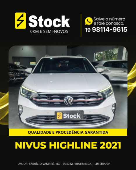 VOLKSWAGEN Nivus 1.0 4P FLEX 200 TSI HIGHLINE TURBO AUTOM�TICO, Foto 1