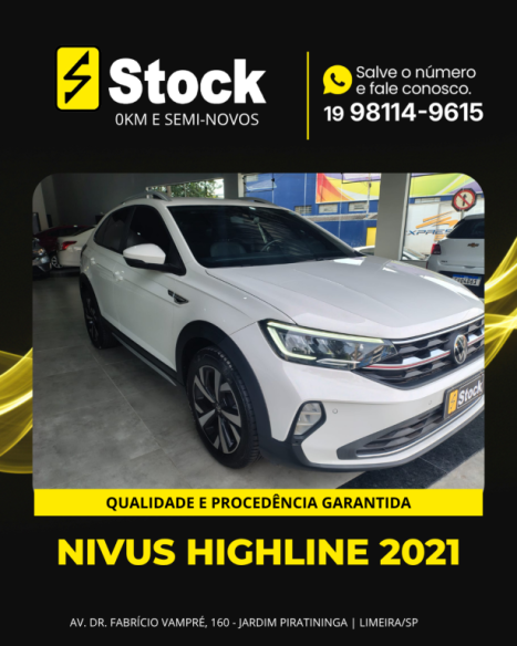 VOLKSWAGEN Nivus 1.0 4P FLEX 200 TSI HIGHLINE TURBO AUTOM�TICO, Foto 2