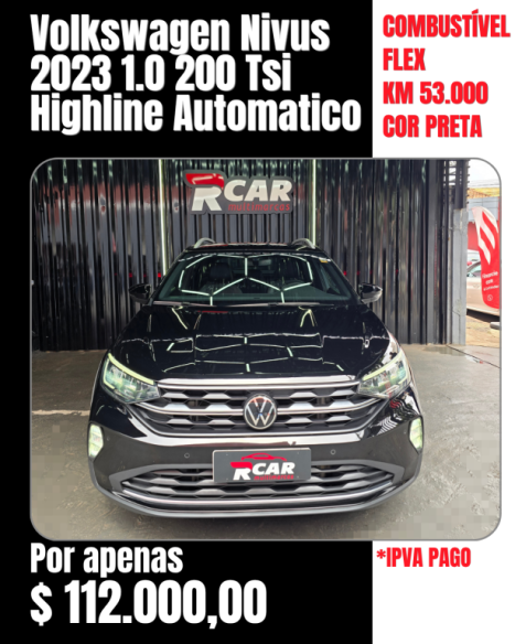 VOLKSWAGEN Nivus 1.0 4P FLEX 200 TSI HIGHLINE TURBO AUTOM�TICO, Foto 7