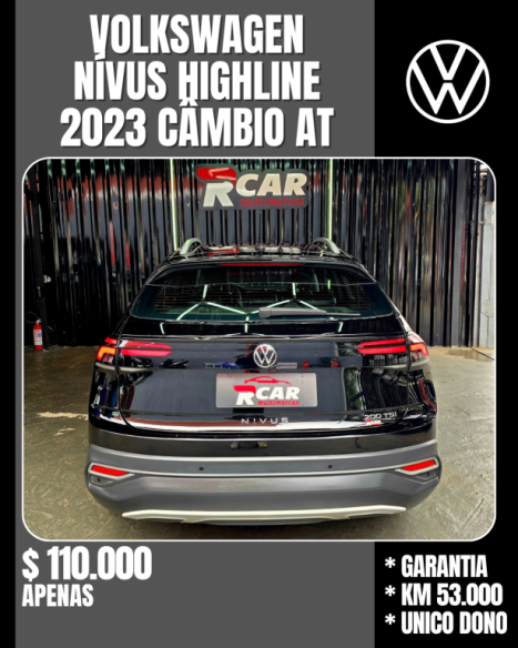 VOLKSWAGEN Nivus 1.0 4P FLEX 200 TSI HIGHLINE TURBO AUTOMÁTICO, Foto 6