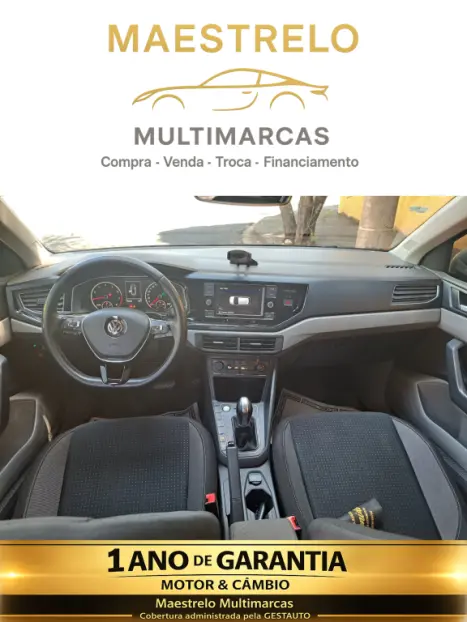 VOLKSWAGEN Polo Hatch 1.0 12V 4P 200 TSI  COMFORTLINE AUTOM�TICO, Foto 8