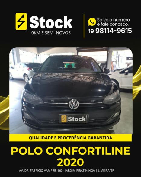 VOLKSWAGEN Polo Hatch 1.0 12V 4P 200 TSI  COMFORTLINE AUTOM�TICO, Foto 1