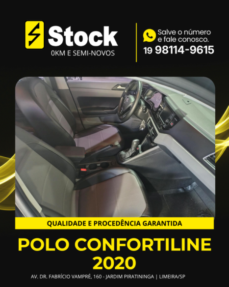 VOLKSWAGEN Polo Hatch 1.0 12V 4P 200 TSI  COMFORTLINE AUTOM�TICO, Foto 8
