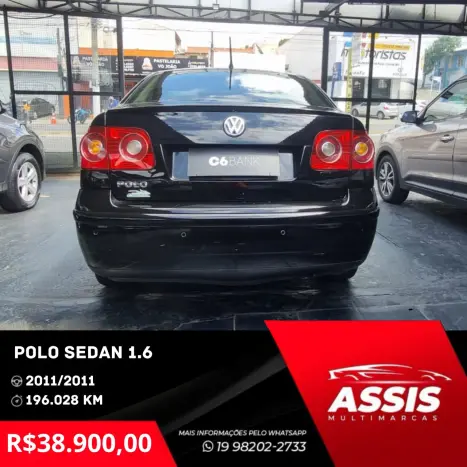 VOLKSWAGEN Polo Sedan 1.6 4P FLEX, Foto 6 VOLKSWAGEN Polo Sedan 1.6 4P FLEX, Foto 6