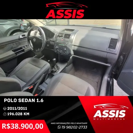 VOLKSWAGEN Polo Sedan 1.6 4P FLEX, Foto 10 VOLKSWAGEN Polo Sedan 1.6 4P FLEX, Foto 10