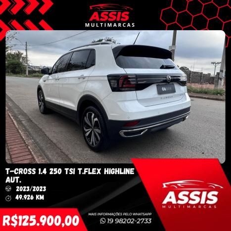 VOLKSWAGEN T-Cross 1.4 4P 250 TSI FLEX HIGHLINE AUTOMTICO, Foto 5
