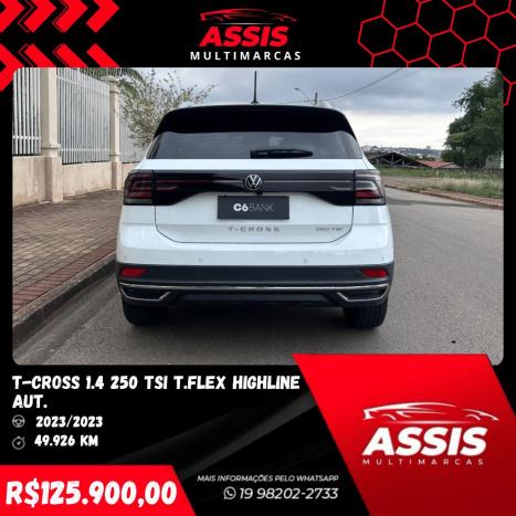 VOLKSWAGEN T-Cross 1.4 4P 250 TSI FLEX HIGHLINE AUTOMTICO, Foto 6
