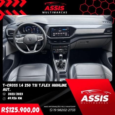 VOLKSWAGEN T-Cross 1.4 4P 250 TSI FLEX HIGHLINE AUTOMTICO, Foto 9