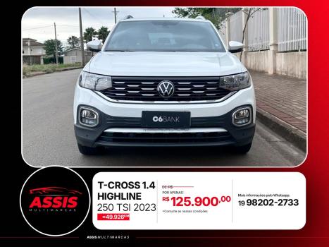 VOLKSWAGEN T-Cross 1.4 4P 250 TSI FLEX HIGHLINE AUTOM�TICO, Foto 2