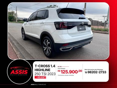 VOLKSWAGEN T-Cross 1.4 4P 250 TSI FLEX HIGHLINE AUTOM�TICO, Foto 5