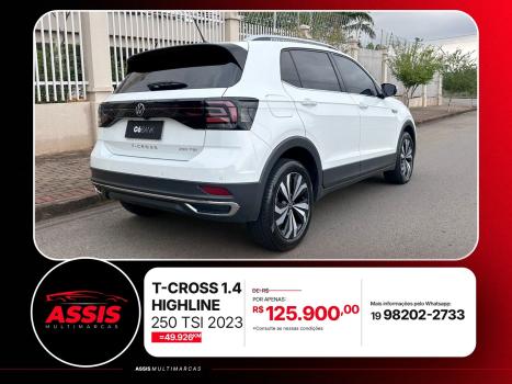 VOLKSWAGEN T-Cross 1.4 4P 250 TSI FLEX HIGHLINE AUTOM�TICO, Foto 7