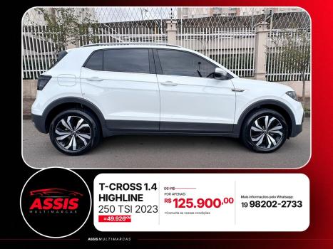 VOLKSWAGEN T-Cross 1.4 4P 250 TSI FLEX HIGHLINE AUTOM�TICO, Foto 8