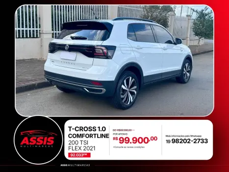 VOLKSWAGEN T-Cross 1.0 4P 200 TSI FLEX COMFORTLINE AUTOM�TICO, Foto 7