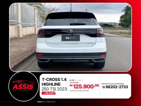 VOLKSWAGEN T-Cross 1.4 4P 250 TSI FLEX HIGHLINE AUTOMÁTICO, Foto 6
