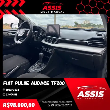 FIAT Pulse 1.0 12V 4P FLEX 200 AUDACE TURBO AUTOMTICO CVT, Foto 10