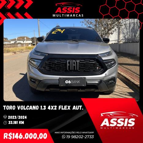 FIAT Toro 1.3 16V 4P FLEX 270 TURBO VOLCANO AUTOMTICO, Foto 2