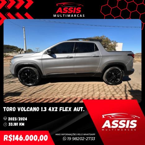 FIAT Toro 1.3 16V 4P FLEX 270 TURBO VOLCANO AUTOMTICO, Foto 4