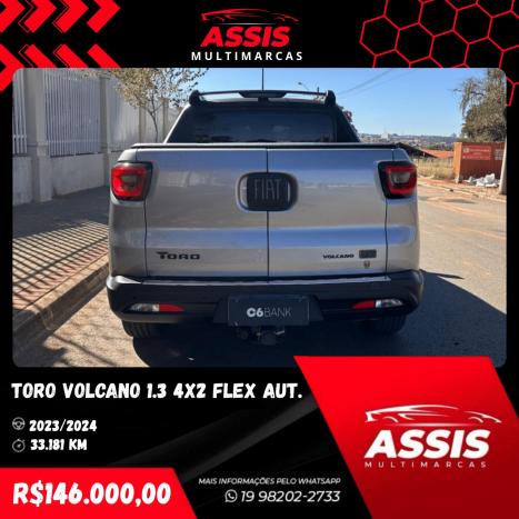 FIAT Toro 1.3 16V 4P FLEX 270 TURBO VOLCANO AUTOMTICO, Foto 6