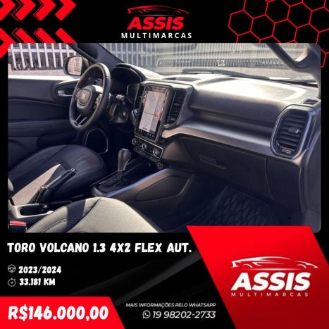 FIAT Toro 1.3 16V 4P FLEX 270 TURBO VOLCANO AUTOMTICO, Foto 10