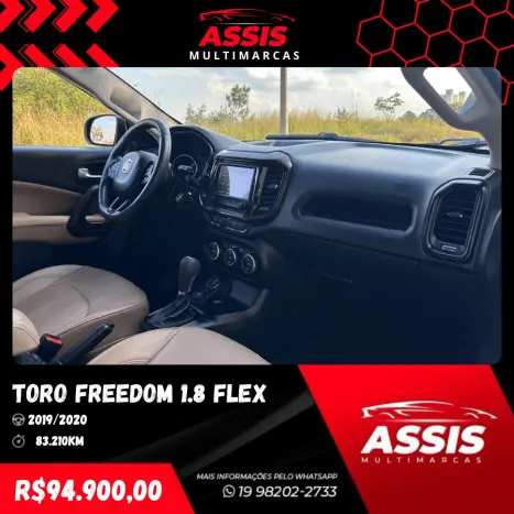 FIAT Toro 1.8 16V 4P FLEX FREEDOM ROAD AUTOMTICO, Foto 10