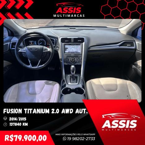 FORD Fusion 2.0 16V 4P ECOBOOST TURBO TITANIUM AWD AUTOMTICO, Foto 9