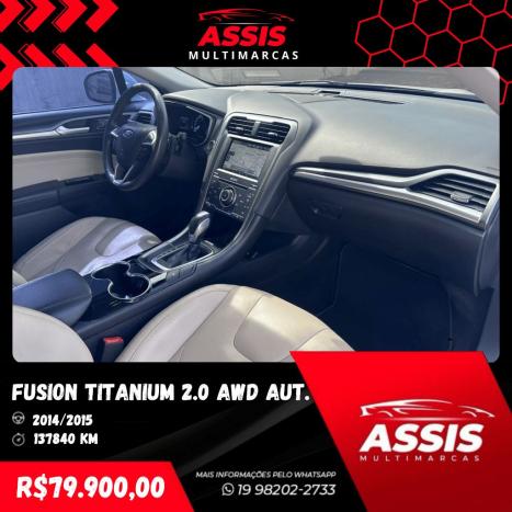 FORD Fusion 2.0 16V 4P ECOBOOST TURBO TITANIUM AWD AUTOMTICO, Foto 10