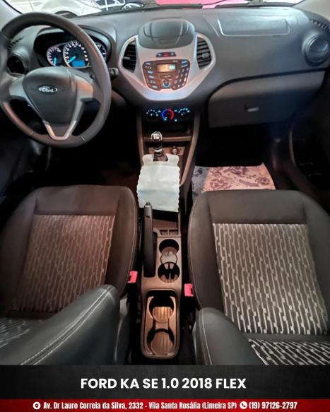 FORD Ka Hatch 1.0 12V 4P TI-VCT SE FLEX, Foto 7
