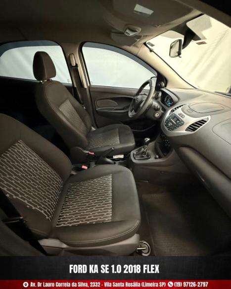 FORD Ka Hatch 1.0 12V 4P TI-VCT SE PLUS FLEX, Foto 8