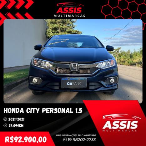 HONDA City Sedan 1.5 16V 4P PERSONAL FLEX AUTOMTICO, Foto 2