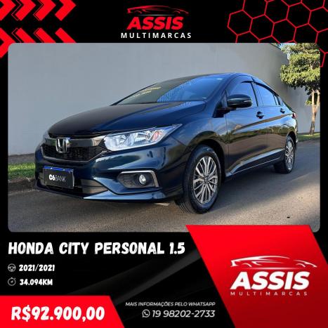 HONDA City Sedan 1.5 16V 4P PERSONAL FLEX AUTOMTICO, Foto 3