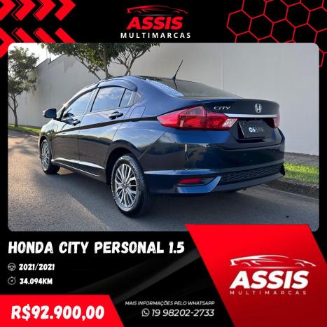 HONDA City Sedan 1.5 16V 4P PERSONAL FLEX AUTOMTICO, Foto 5