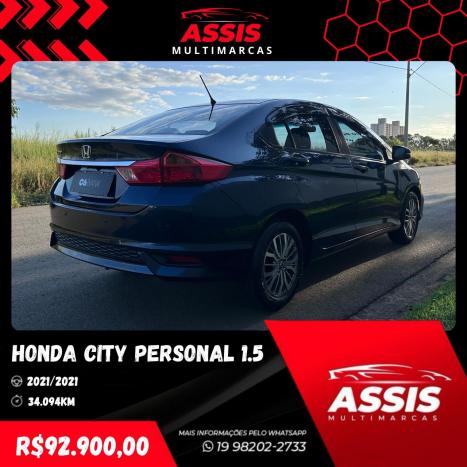 HONDA City Sedan 1.5 16V 4P PERSONAL FLEX AUTOMTICO, Foto 7