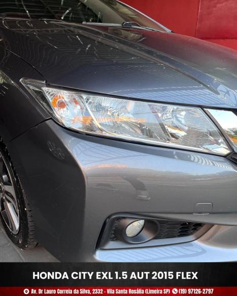 HONDA City Sedan 1.5 16V 4P EXL FLEX AUTOMTICO, Foto 3