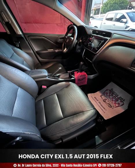 HONDA City Sedan 1.5 16V 4P EXL FLEX AUTOMTICO, Foto 9