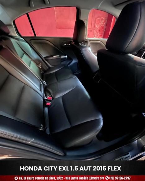 HONDA City Sedan 1.5 16V 4P EXL FLEX AUTOMTICO, Foto 10
